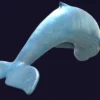 Rigged Blue Whale 3D Model Realistic 3D Model whale3ds.com