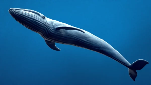 Rigged Blue Whale 3D Model Realistic 3D Model whale3ds.com